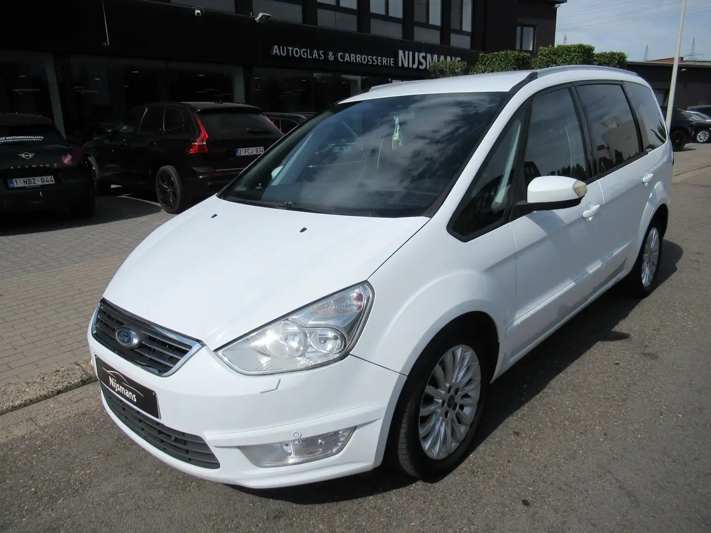 Ford Galaxy 2.0 TDCi Automaat-A/C-Navi-PDC-EXPORT/HANDELAAR Blanc - 1