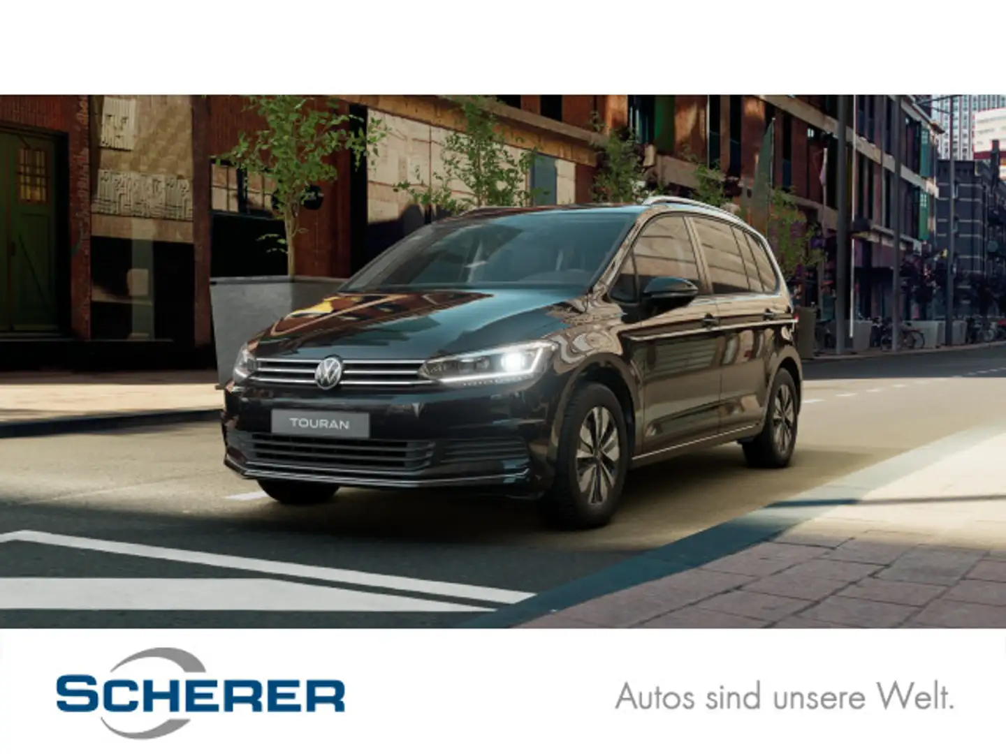 Volkswagen Touran 1.5 TSI IQ.LIGHT-LED AHK EINPARKHILFE Schwarz - 1