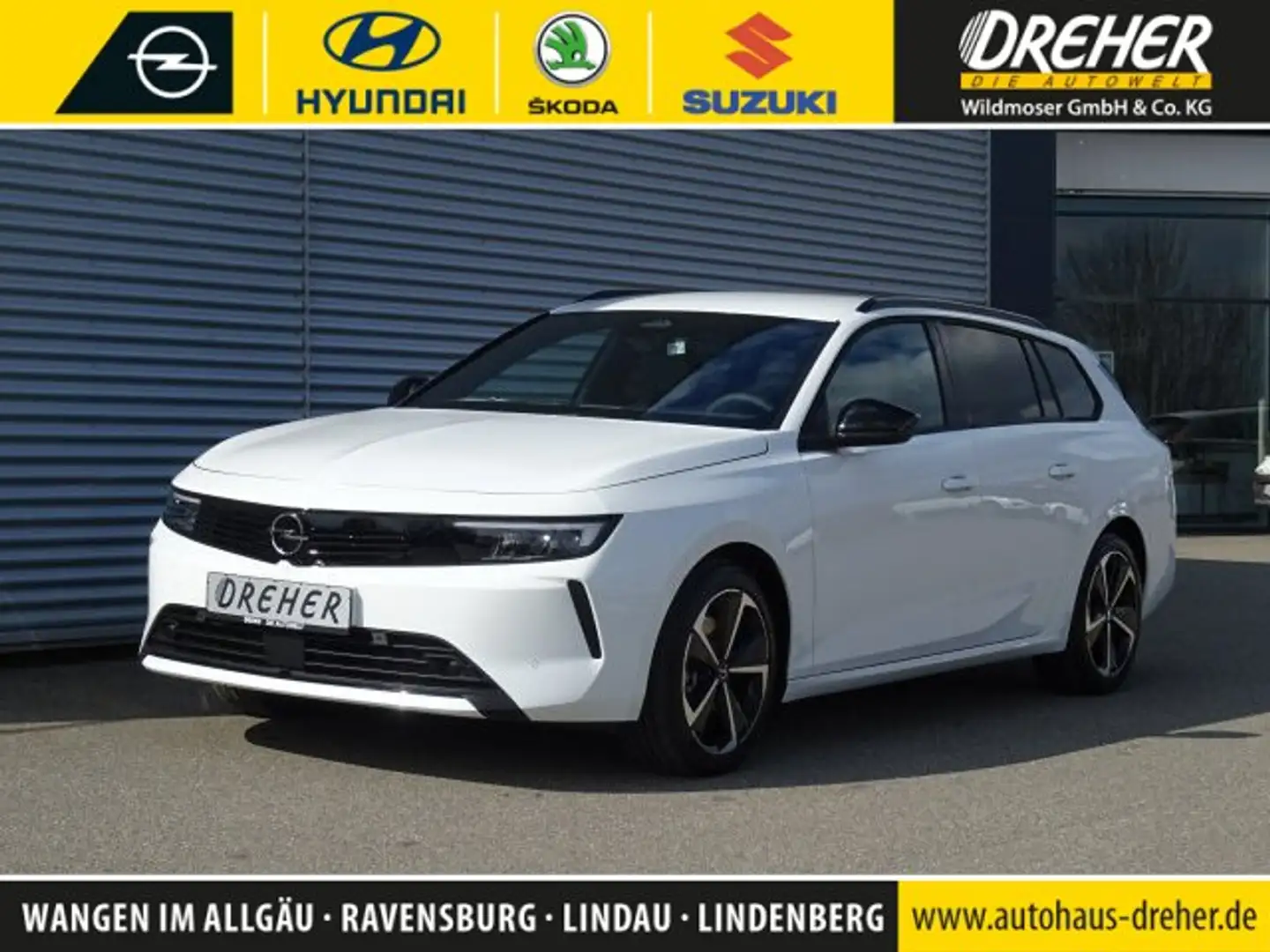 Opel Astra Sports Tourer Edition Sitzheizung/Navi Keyless Go Weiß - 1