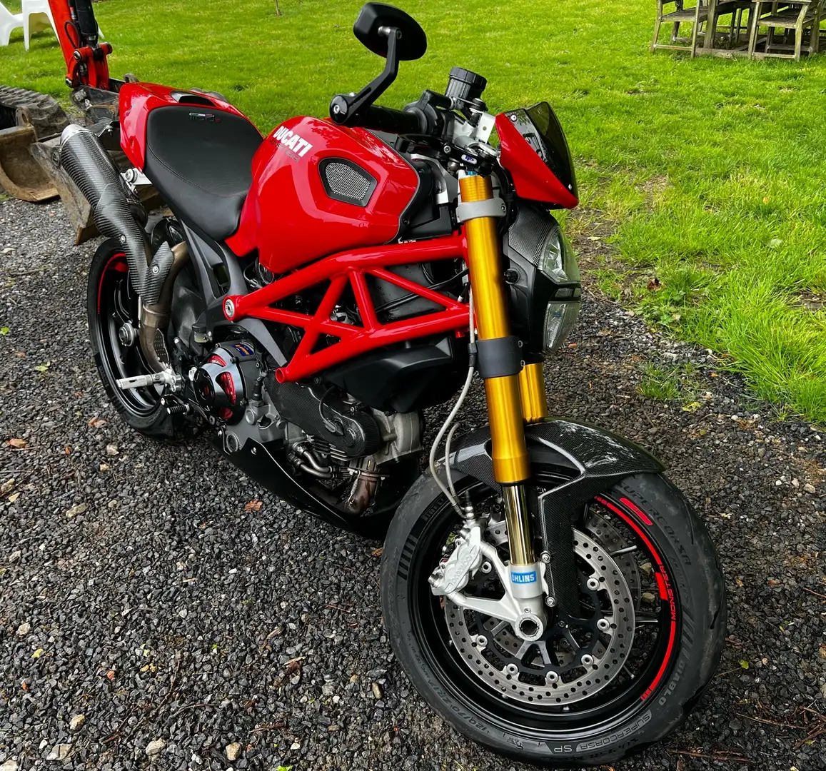 Ducati Monster 1100 s Piros - 2