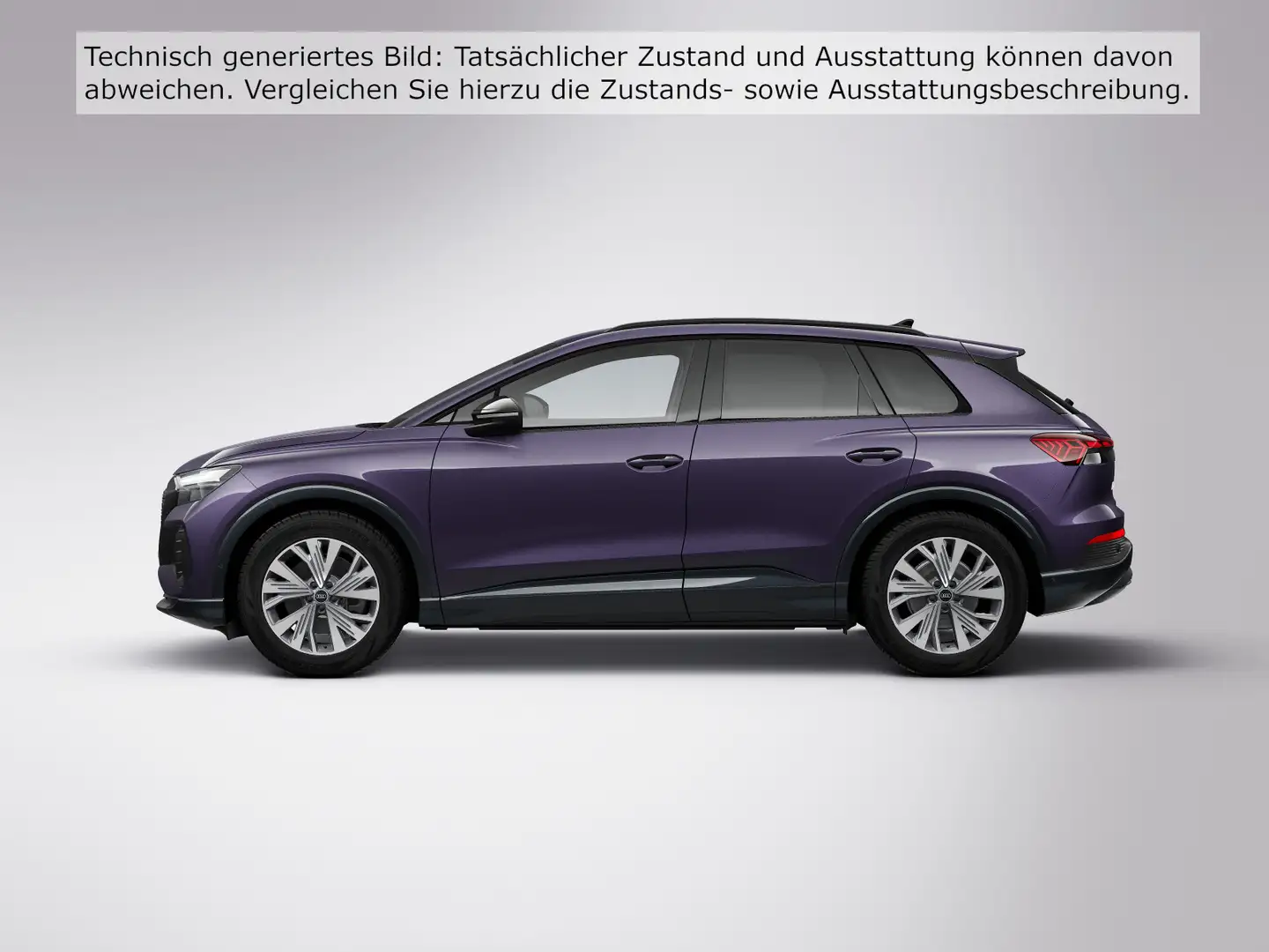 Audi Q4 e-tron 45 e-tron 210 kW Violett - 2