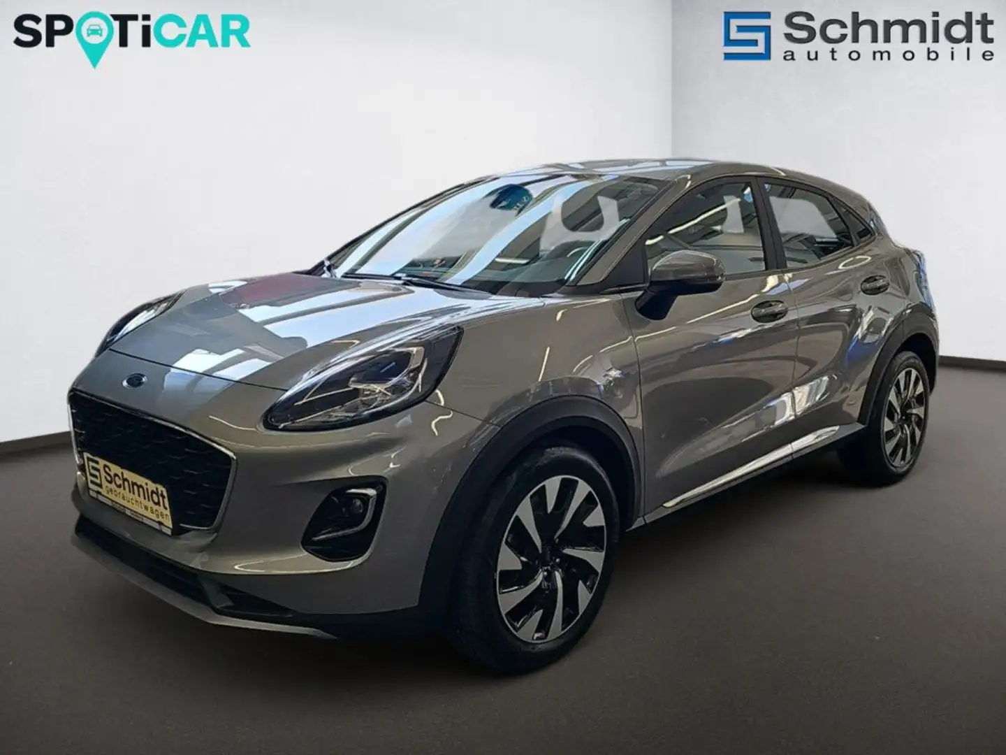 Ford Puma Titanium 1,0 EBoost 125PS MEHV Silber - 2