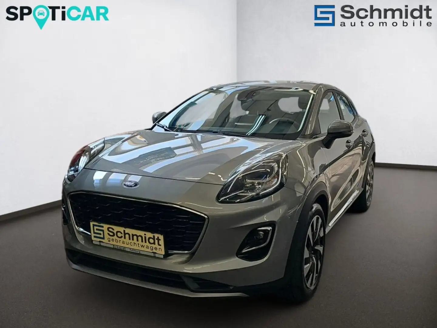 Ford Puma Titanium 1,0 EBoost 125PS MEHV Silber - 1