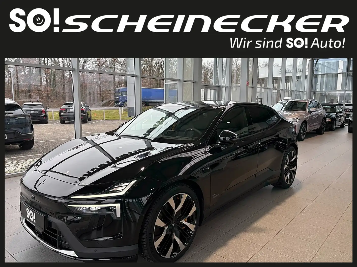 Polestar 4 Long Range 100kWh Dual Motor Performance Prime Schwarz - 2