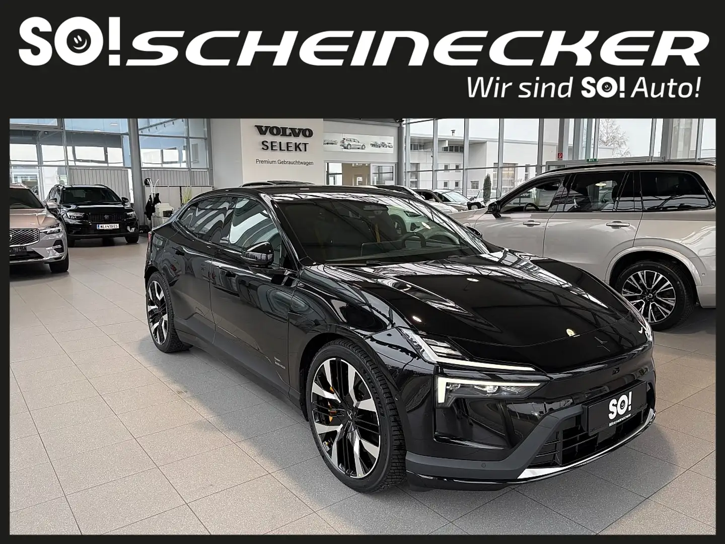 Polestar 4 Long Range 100kWh Dual Motor Performance Prime Schwarz - 1