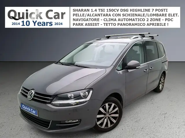 Volkswagen Sharan 1.4 150CV DSG HIGH. 7 POSTI,GANCIO TRAINO,TETTO !