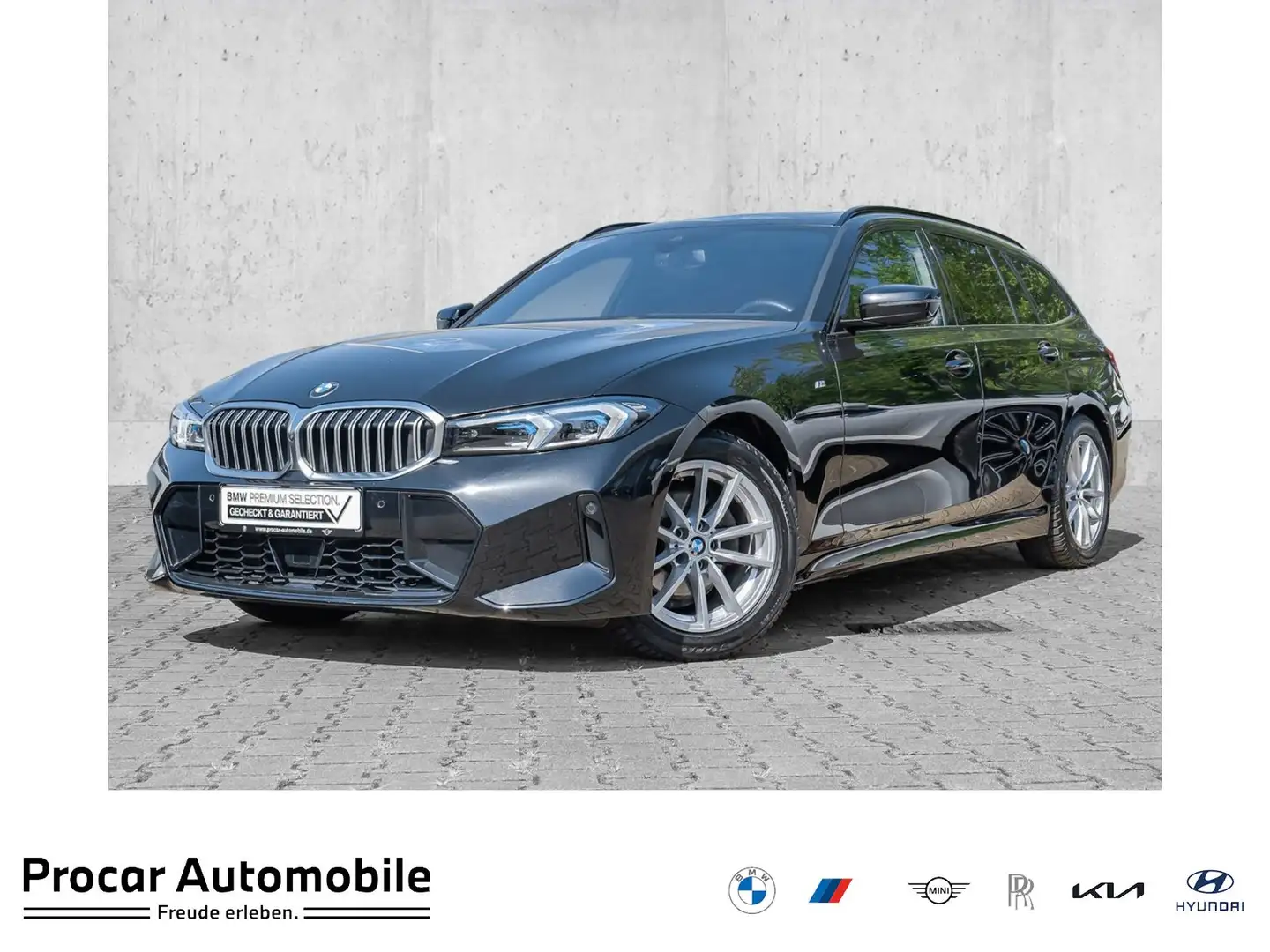 BMW 320 d Facelift MSport Adap.LED AHK Pano ACC DA PA+ Schwarz - 1