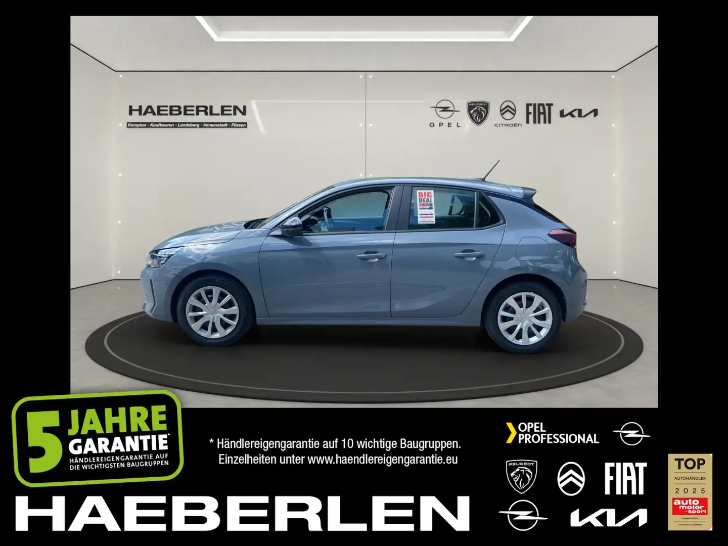 Opel Corsa F 1.2 PDC*KAMERA*Sitzheizung*Klima Grau - 1