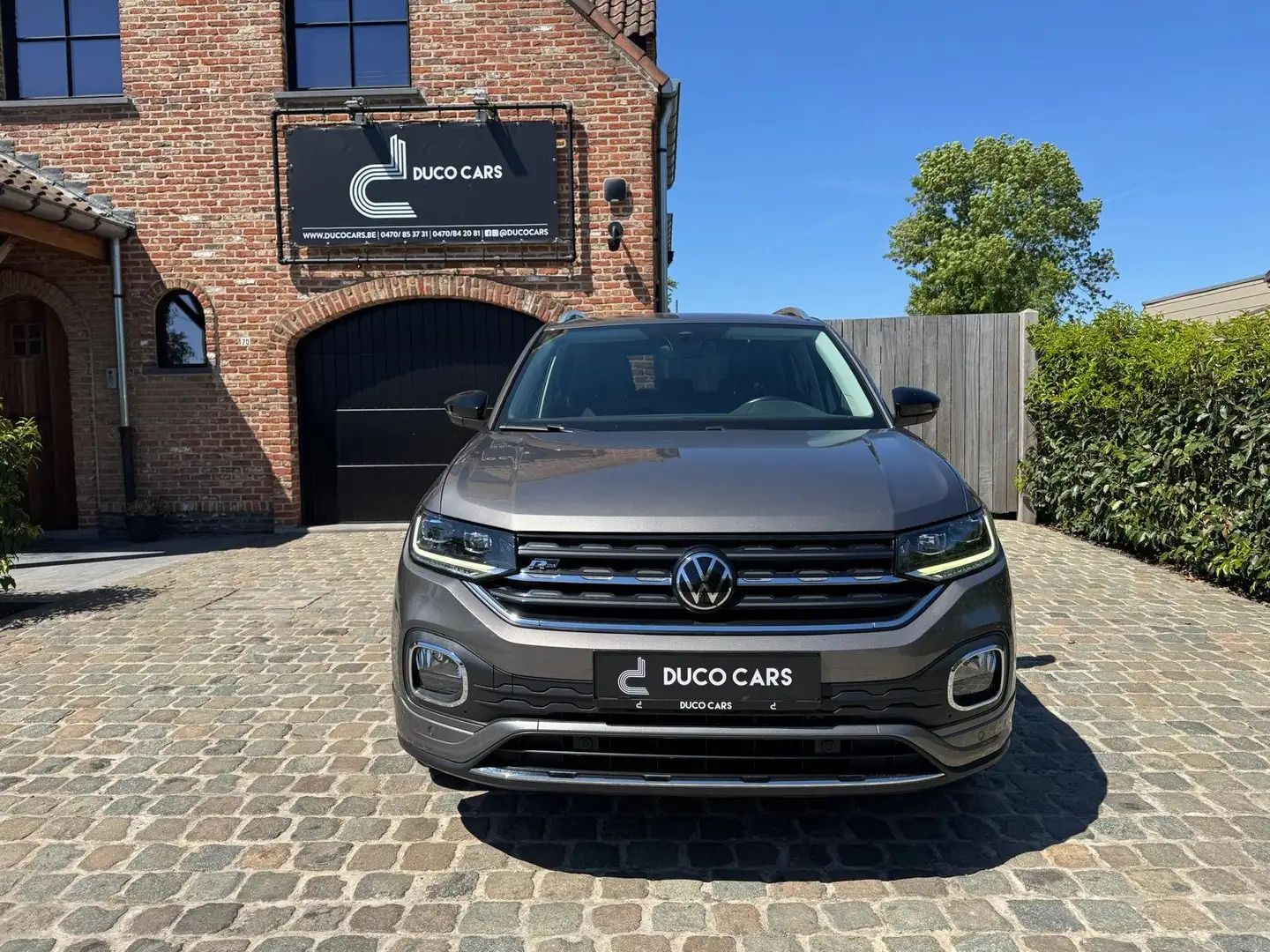 Volkswagen T-Cross 1.0 TSI R-line OPF DSG Gris - 2