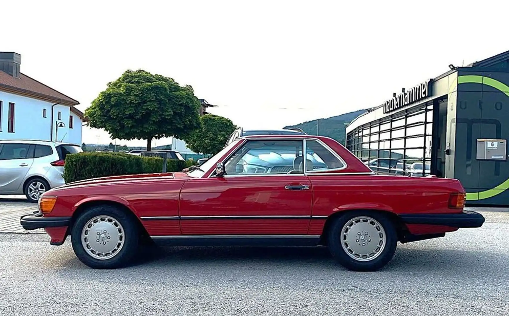 Mercedes-Benz SL 560 inkl. Hardtop***Originalzustand*** Rot - 2