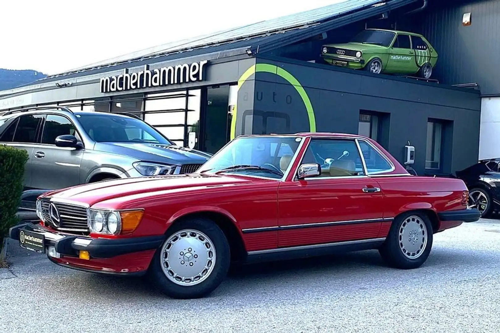 Mercedes-Benz SL 560 inkl. Hardtop***Originalzustand*** Rot - 1