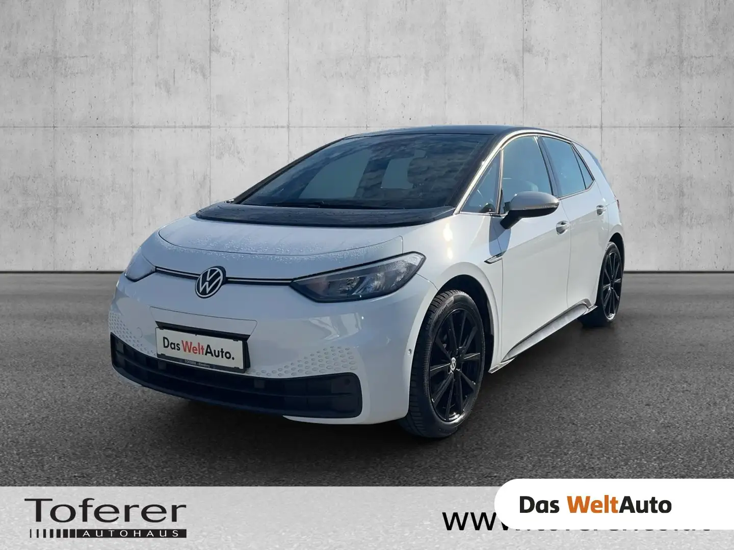 Volkswagen ID.3 Pro S 150 kW (5-Sitzer) Weiß - 1