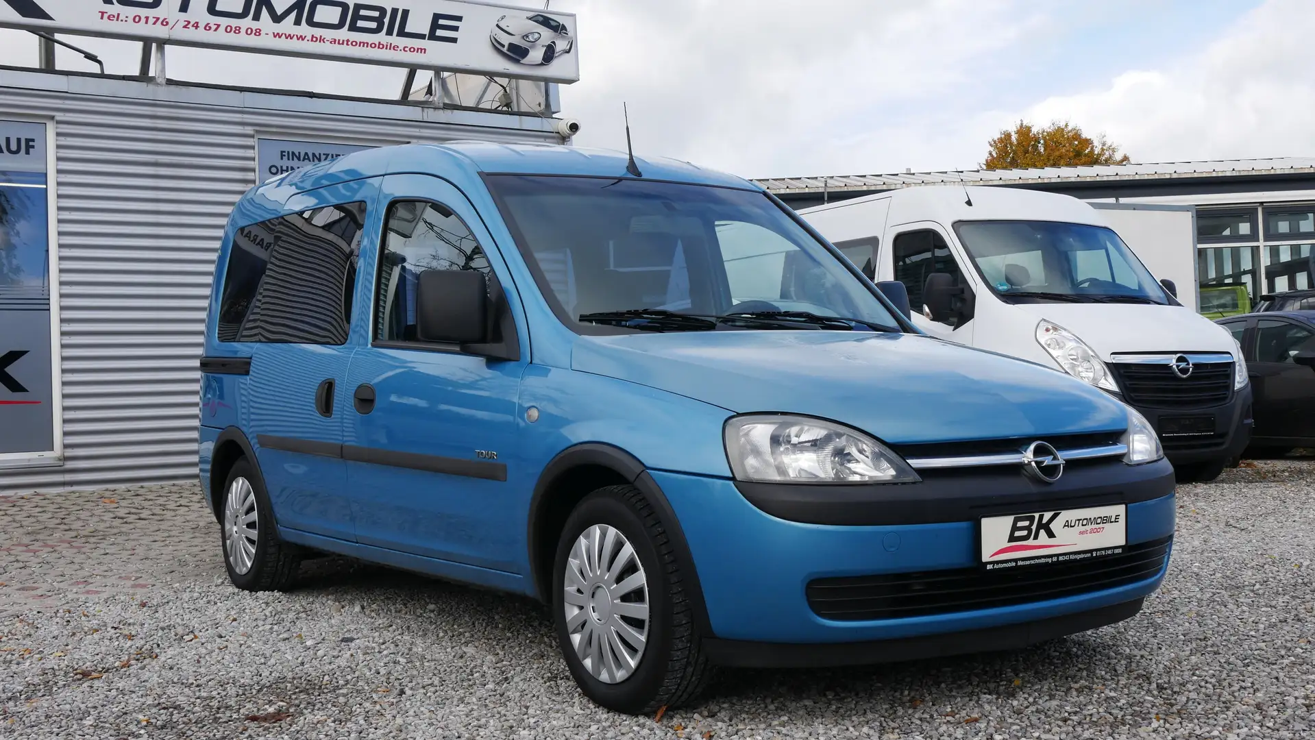 Opel Combo 1.6 Scheckheft Tüv,Kundendienst neu Klima AHK Blau - 1