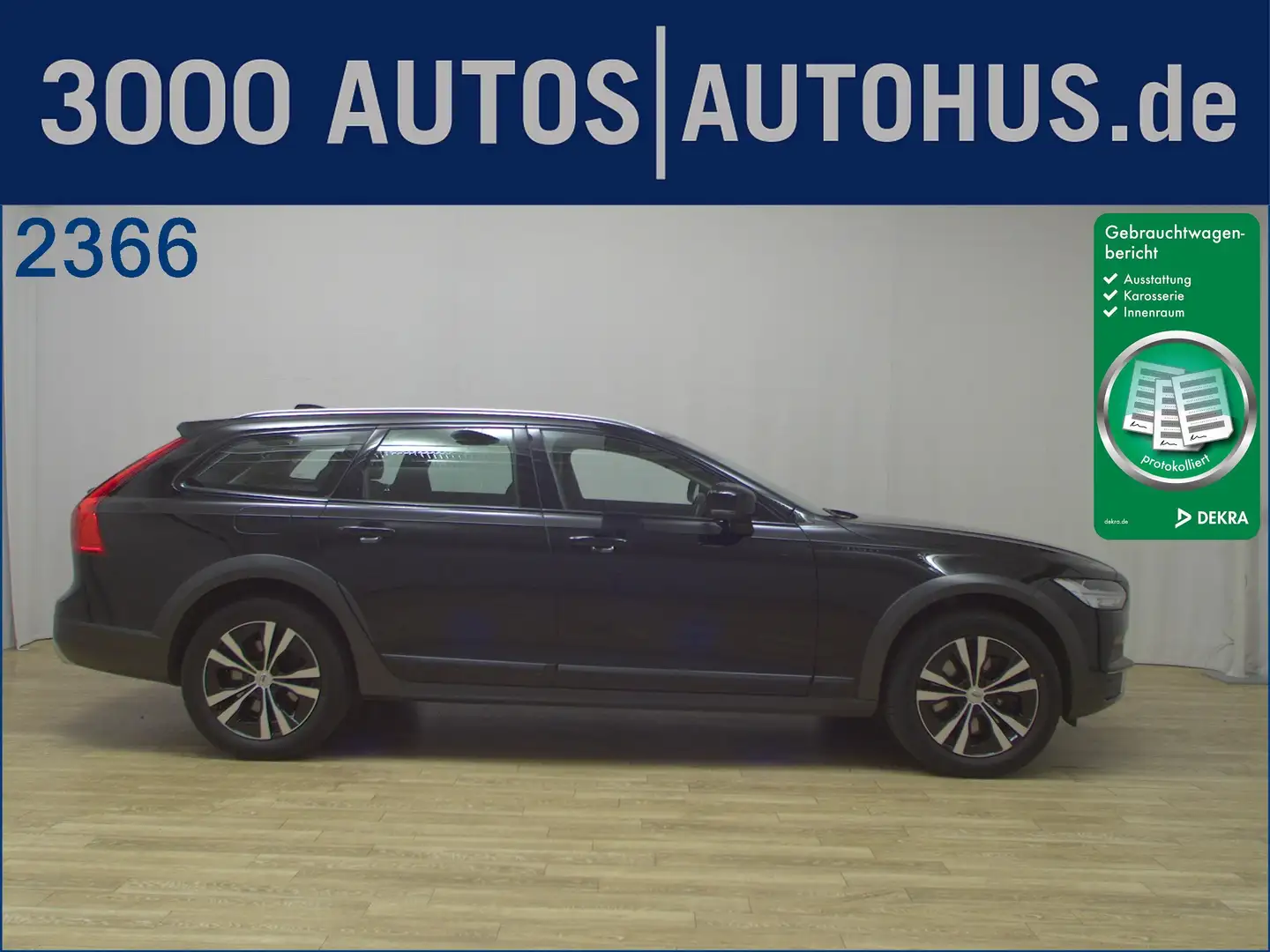 Volvo V90 Cross Country D5 AWD Leder Navi LED RFK AHK Fekete - 1