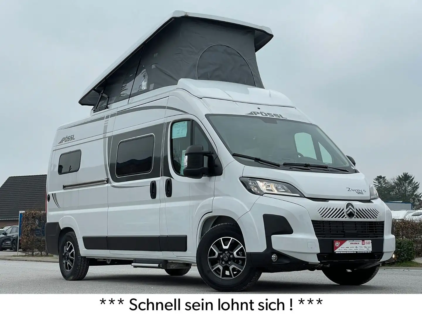 Pössl 2 Win S Plus (+) | Aufstelldach | Jetzt sichern! Weiß - 1