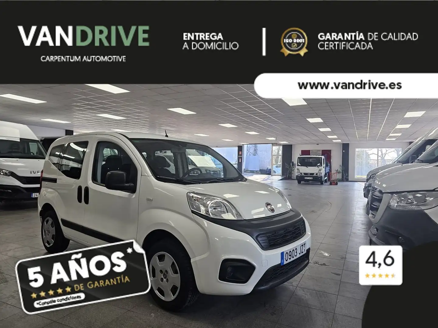 Fiat Qubo ACTIVE 1.4 Blanco - 1