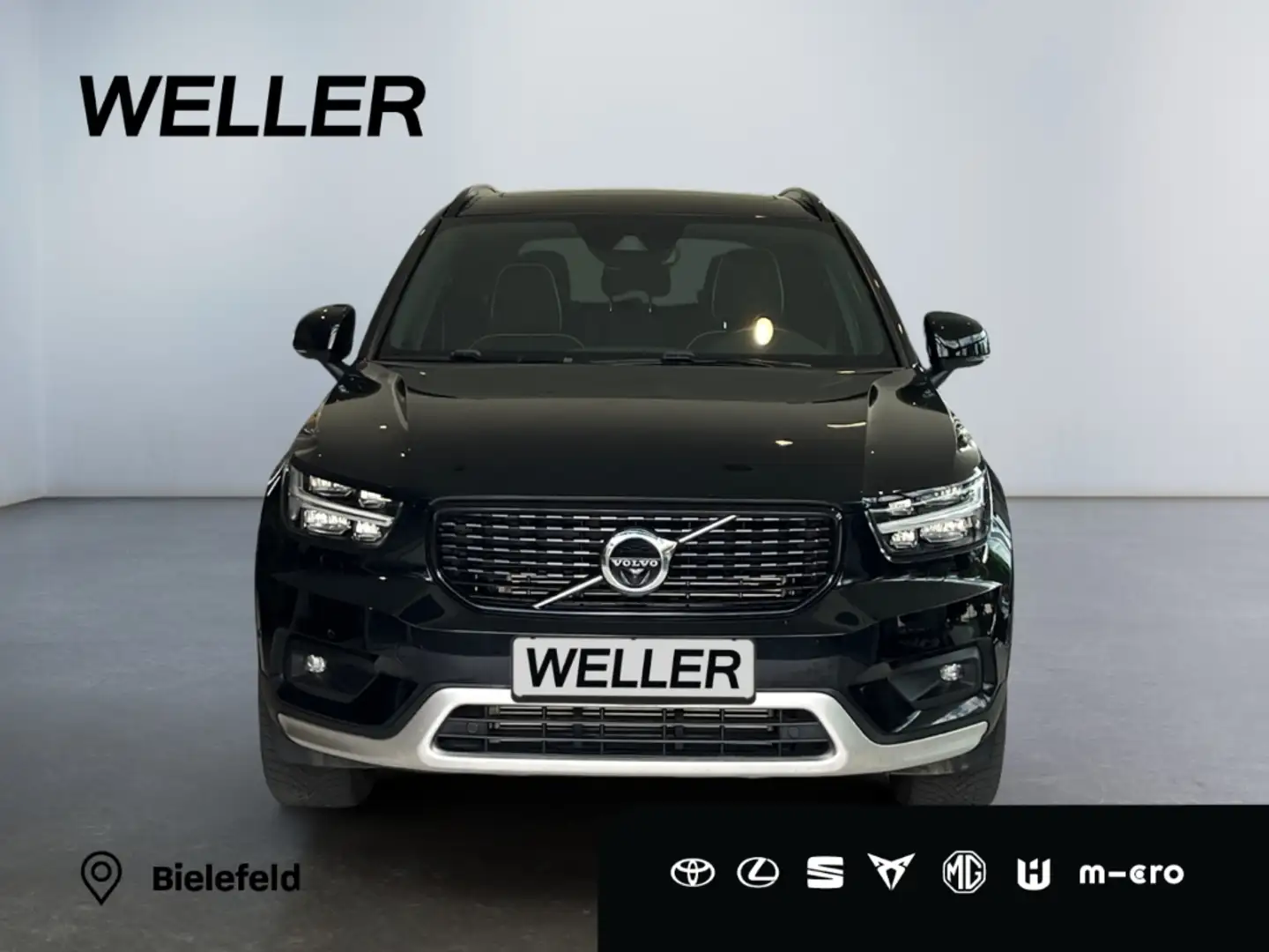 Volvo XC40 T5 Recharge DKG R-Design *AHK*360°*Pano*H/K* Zwart - 2