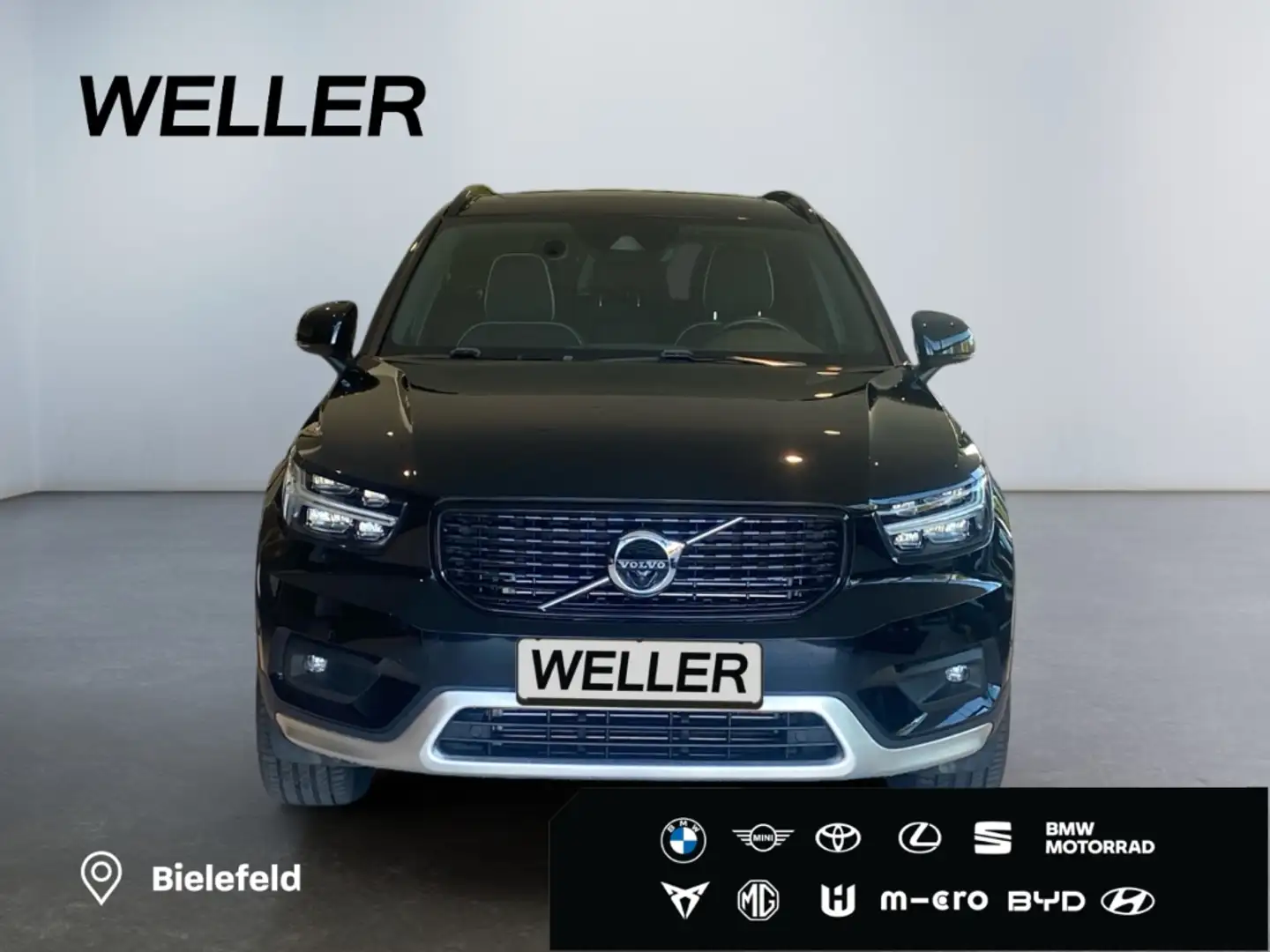 Volvo XC40 T5 Recharge DKG R-Design *AHK*360°*Pano*H/K*Navi Zwart - 2