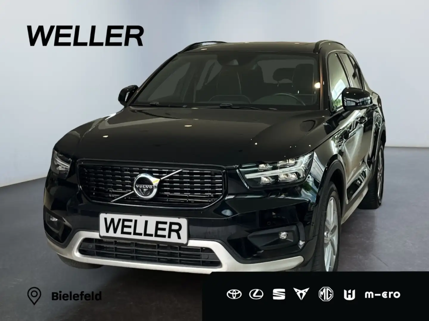 Volvo XC40 T5 Recharge DKG R-Design *AHK*360°*Pano*H/K* Zwart - 1