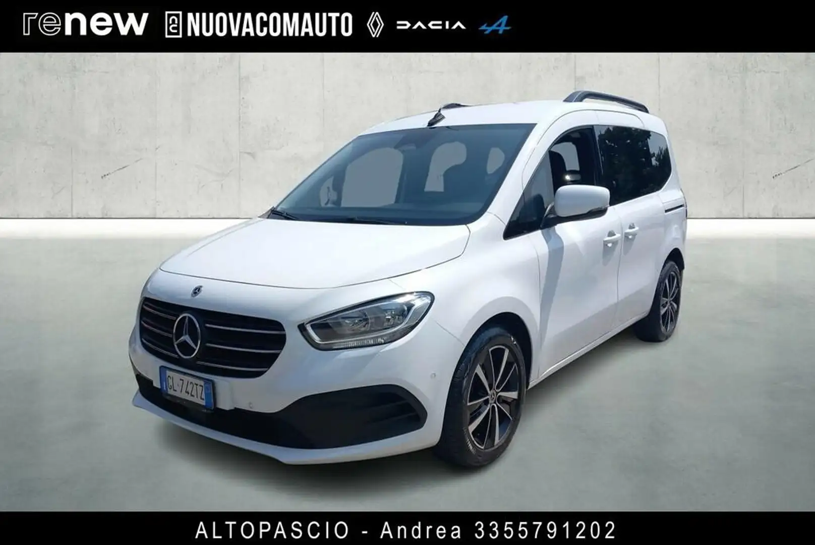 Mercedes-Benz T-Class 180 Sport Alb - 1