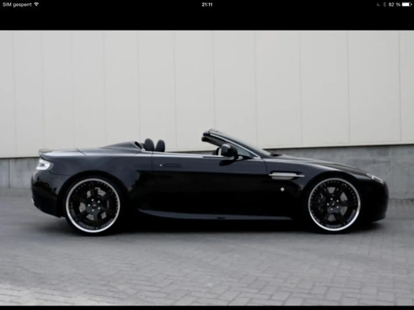 Aston Martin V8 V8 Vantage Roadster Sportshift Siyah - 1