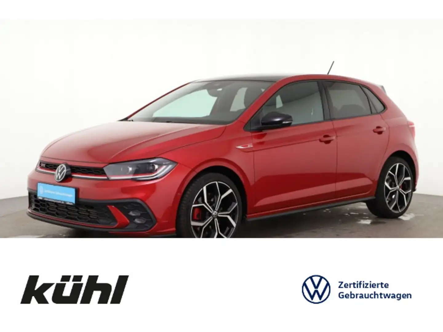 Volkswagen Polo 6 VI GTI 2.0 FSI DSG GTI IQ.Drive ACC Beats Rosso - 1