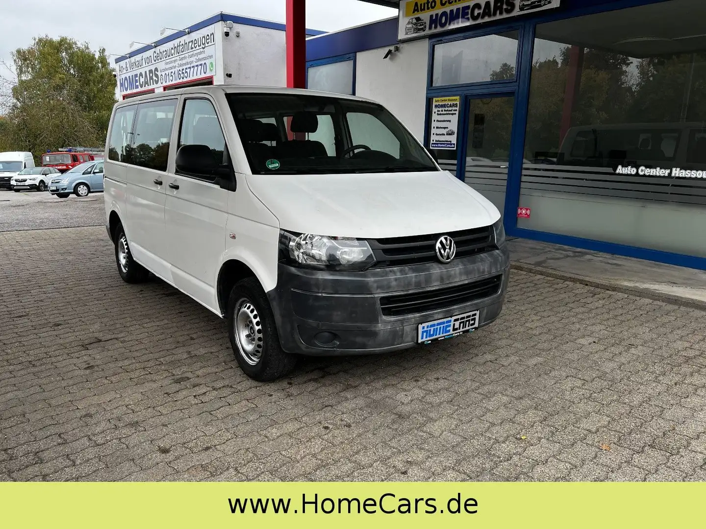 Volkswagen T5 Transporter Kombi - TÜV 09/2027 Weiß - 2
