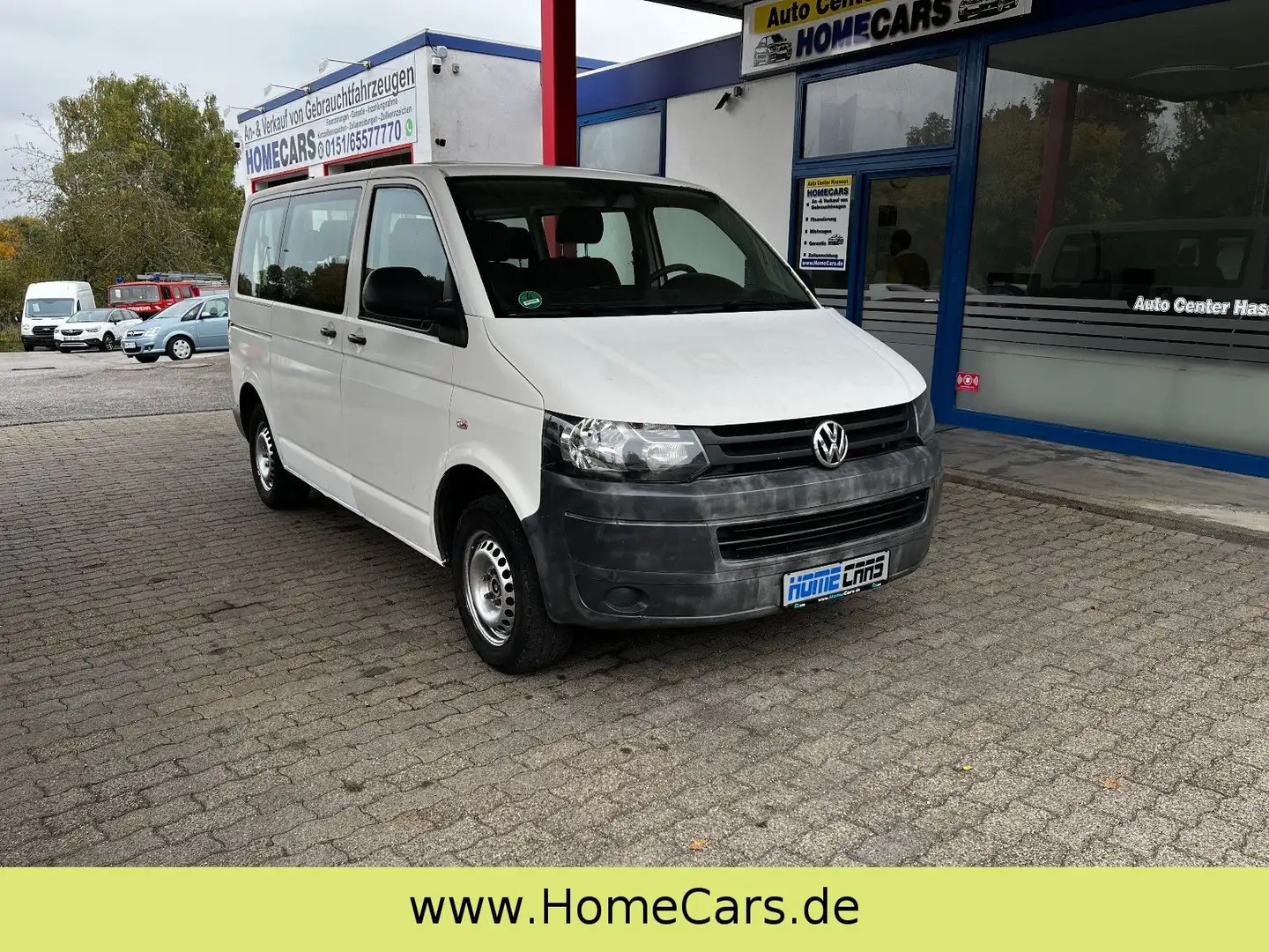 Volkswagen T5 Transporter Kombi - TÜV 09/2027 Weiß - 1