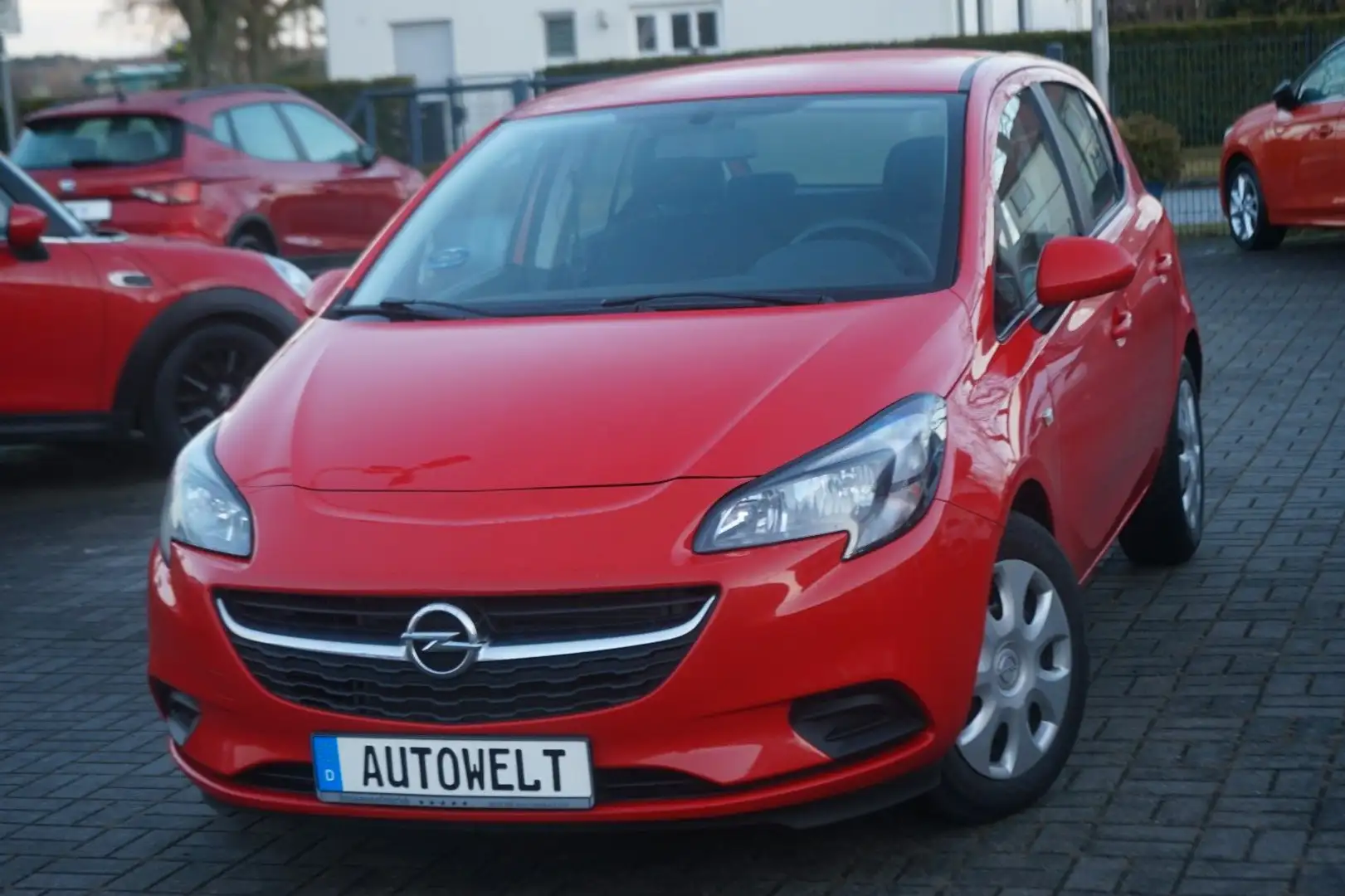 Opel Corsa E Edition Rouge - 1