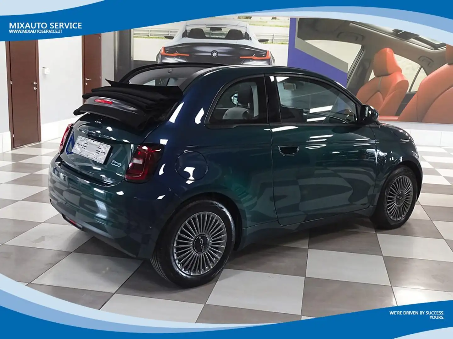 Fiat 500e Cabrio 118cv eDrive Icon Verde - 2