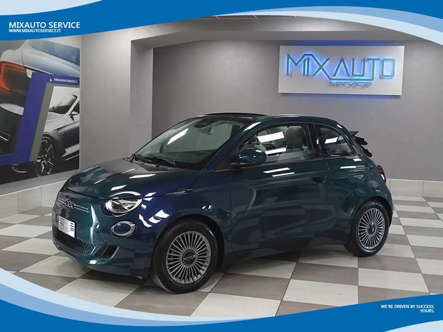 Fiat 500e Cabrio 118cv eDrive Icon Verde - 1