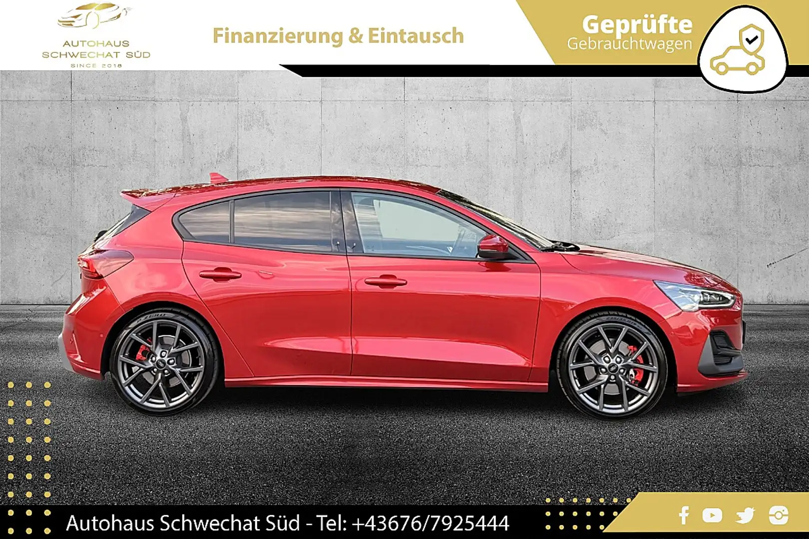 Ford Focus ST 2.3 EcoBoost ST X // WERKSGARANTIE // FORD-P... Rot - 1