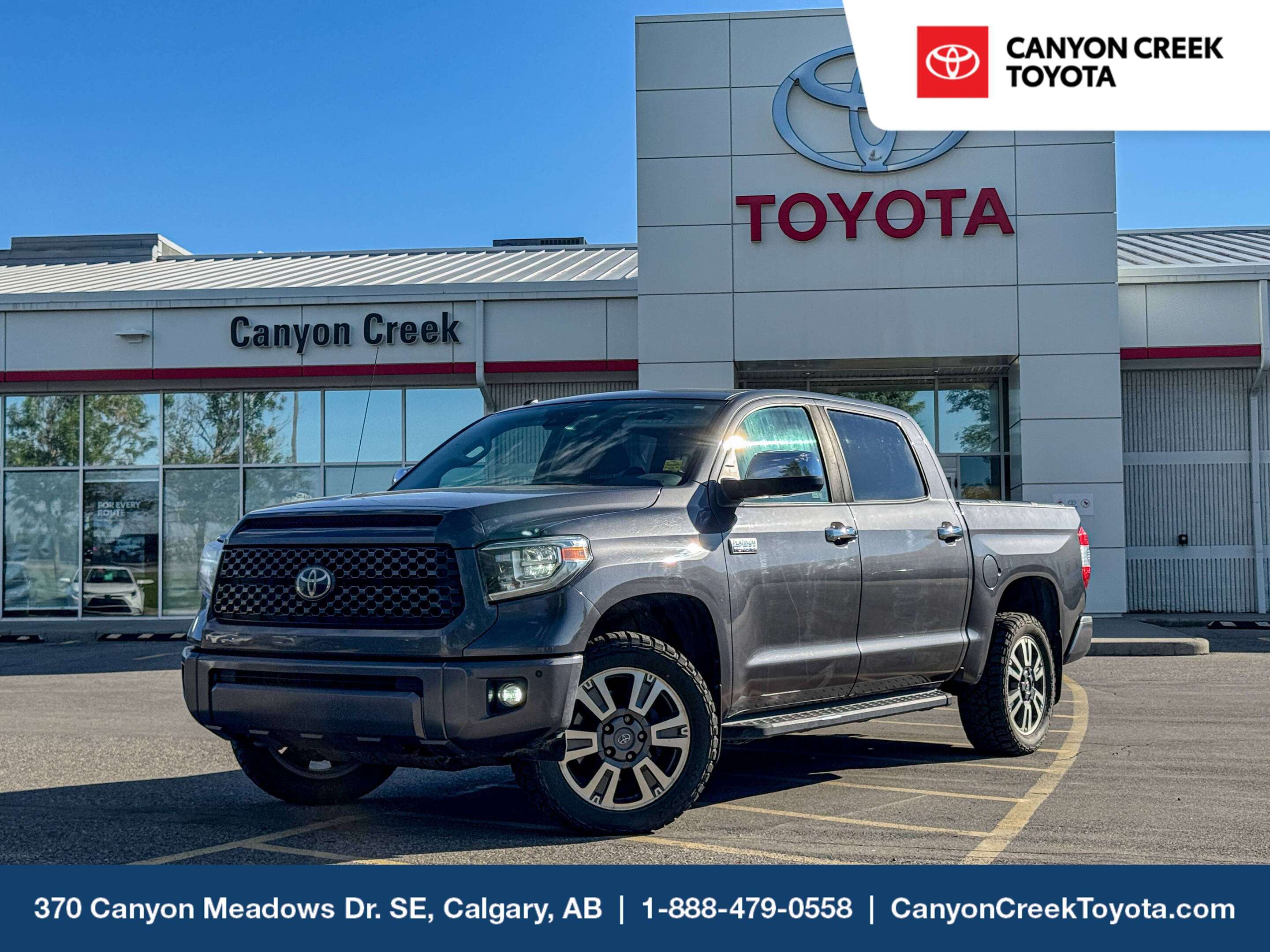 Gray 2019 Toyota Tundra Pickup Truck Four-Wheel Drive Automatic