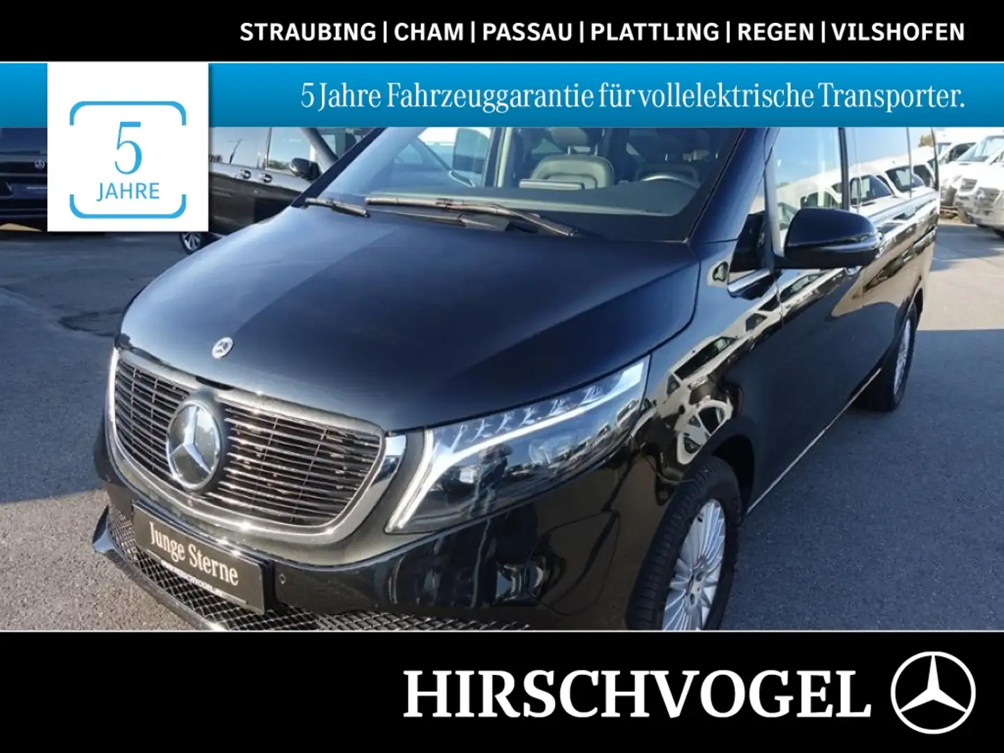 Mercedes-Benz EQV 300 AVANTGARDE lang 7-Sitzer 2x el.Türen Noir - 1