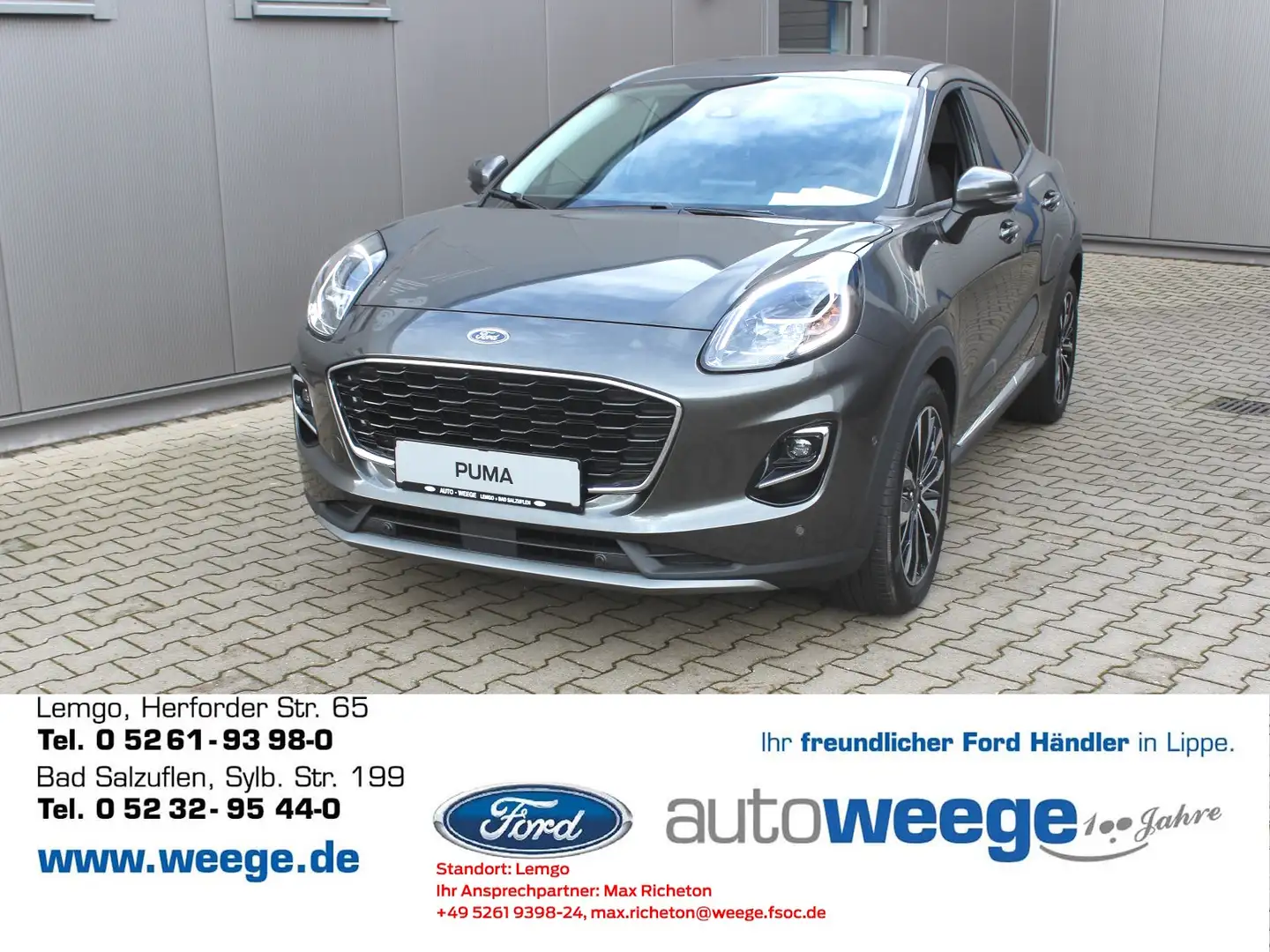 Ford Puma Titanium X Grau - 1