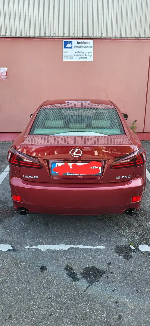 Lexus IS 250 V6 HU07.27, Bremsen Neu, Service Neu, Premiumausst Rot - 2