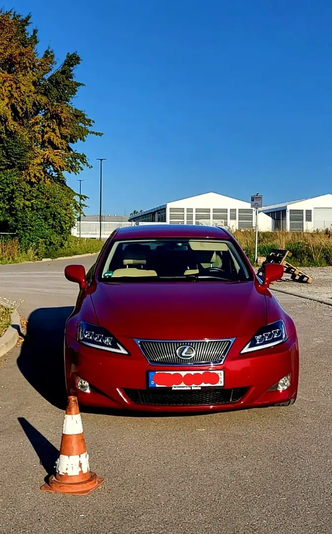 Lexus IS 250 V6 HU07.27, Bremsen Neu, Service Neu, Premiumausst Rot - 1