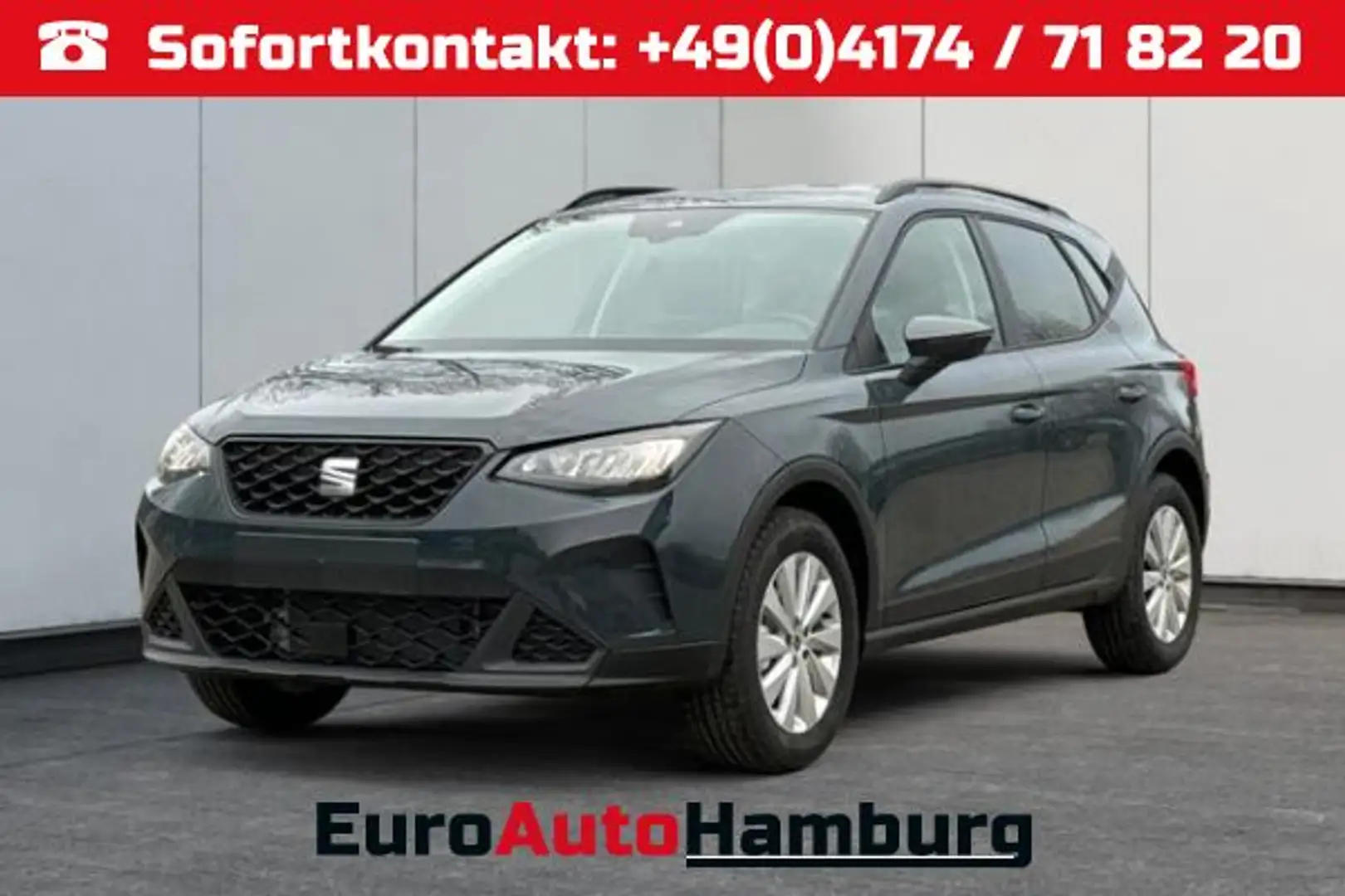 SEAT Arona Vamos 5J GARANTIE+SHZ+KLIMA+PDC+TEMPOMA... Blau - 1