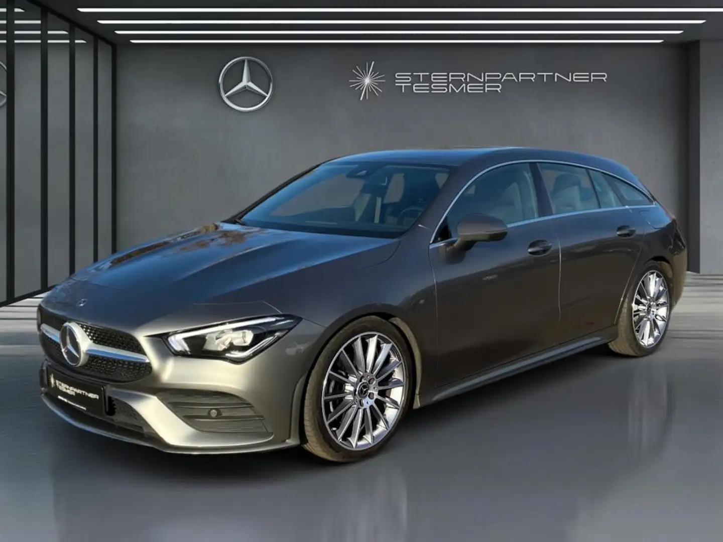 Mercedes-Benz CLA 220 SB AMG AHK 360° LED Tempomat HifiSounds. Grau - 1