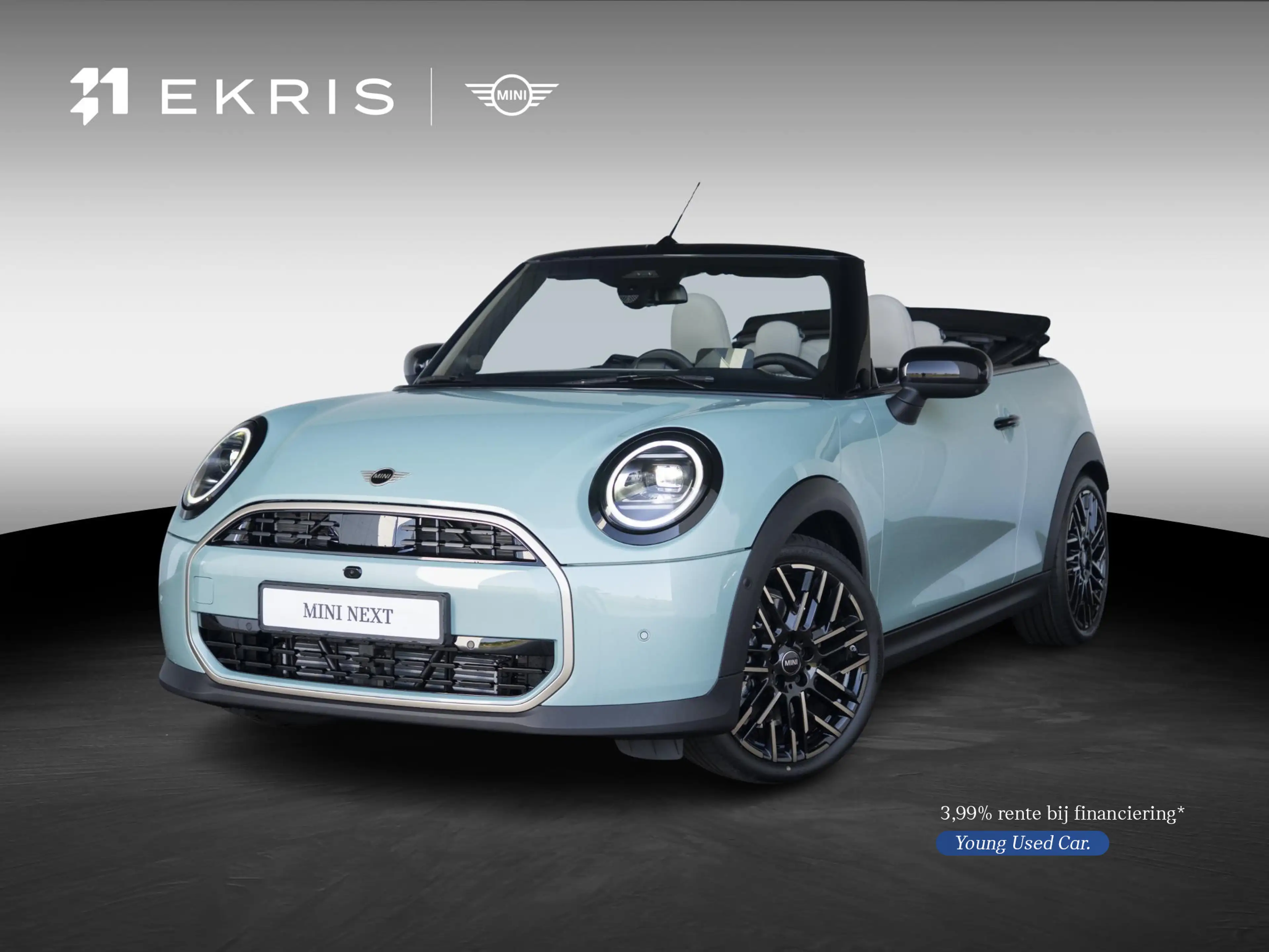 MINI Cooper C Cabrio Favoured XL-pakket | Elektrisch verstelbare stoele