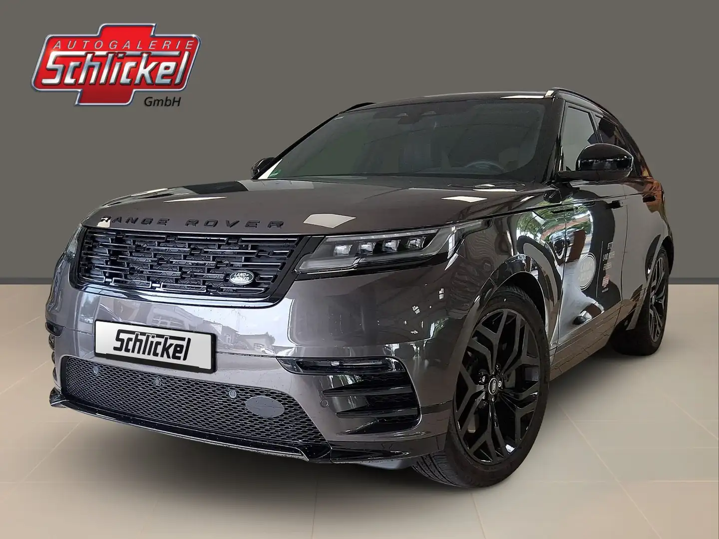 Land Rover Range Rover Velar D300 AWD Dynamic HSE Navi Leder ACC Panoramadach Grau - 1