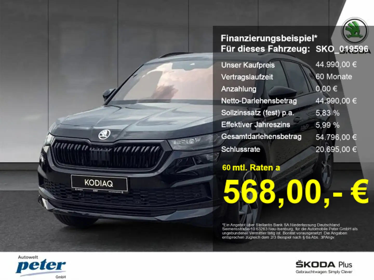 Skoda Kodiaq KODIAQ TSI DSG SPORTLINE **TAGESZUL.*7-Sitzer** Noir - 1