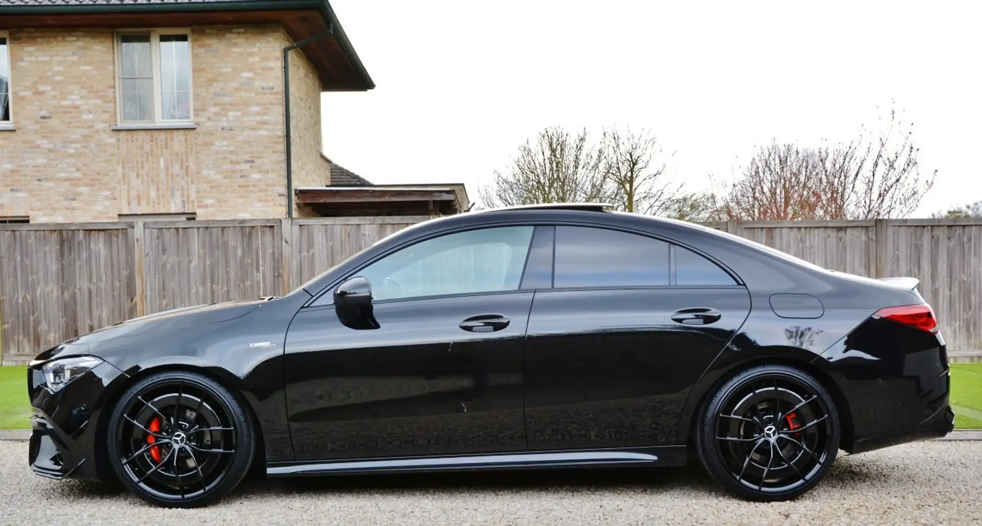 Mercedes-Benz CLA 45 AMG 4-Matic "MATRIX-LEDER-GPS-PANODAK-BURMESTER SOUND-360°CAMERA" Negro - 1