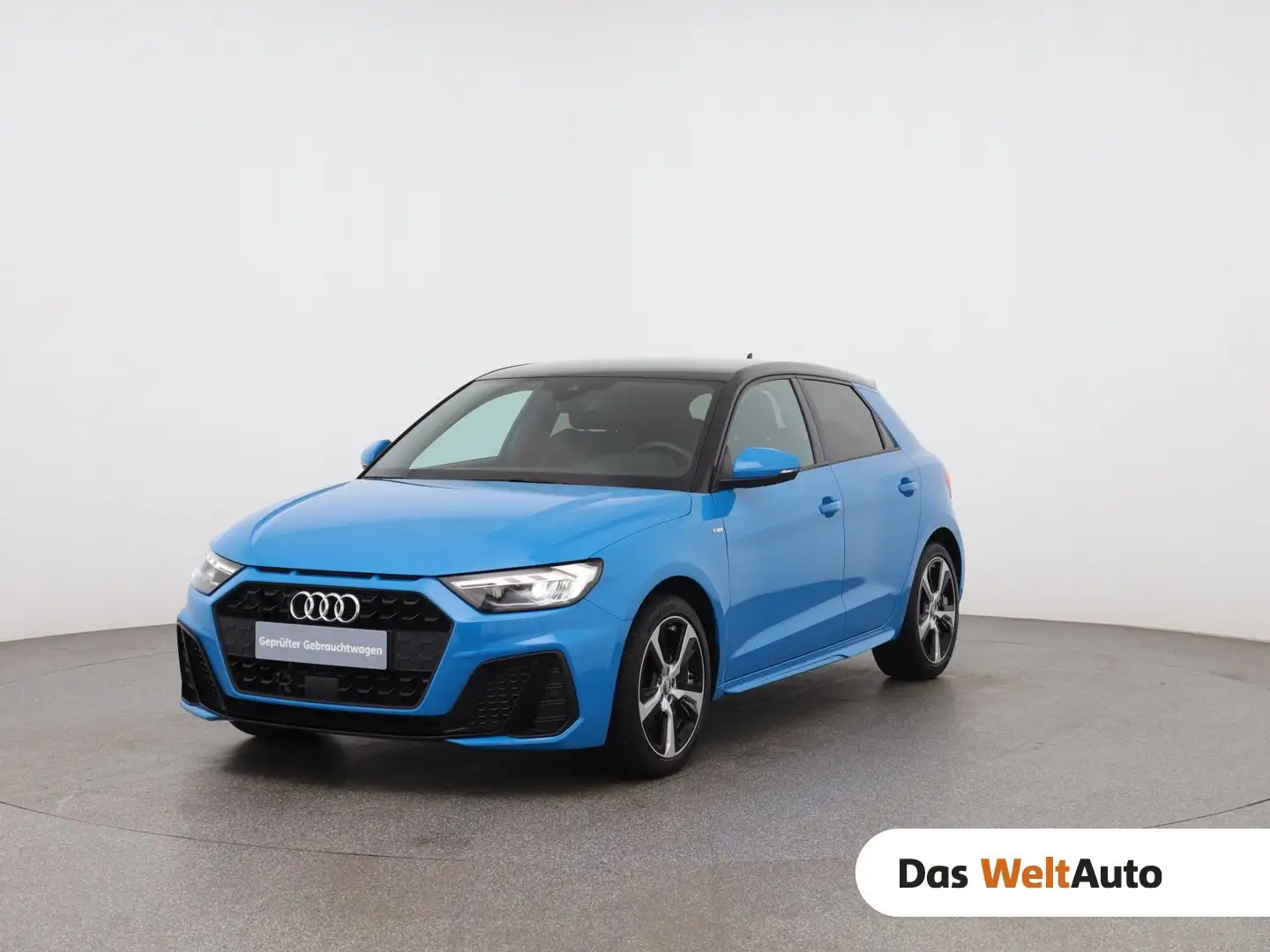 Audi A1 25 TFSI S line exterieur Bleu - 1