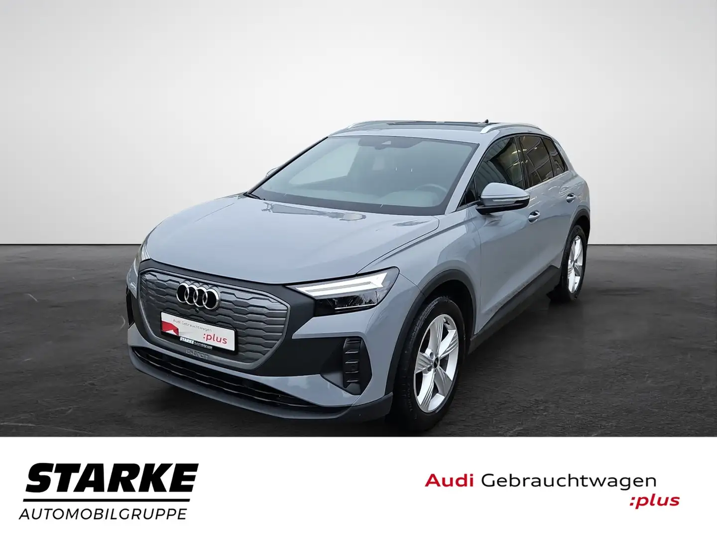 Audi Q4 e-tron 40 NaviPlus LED AHK 19-Zoll SHZ APS-Plus ACC GRA Grau - 2