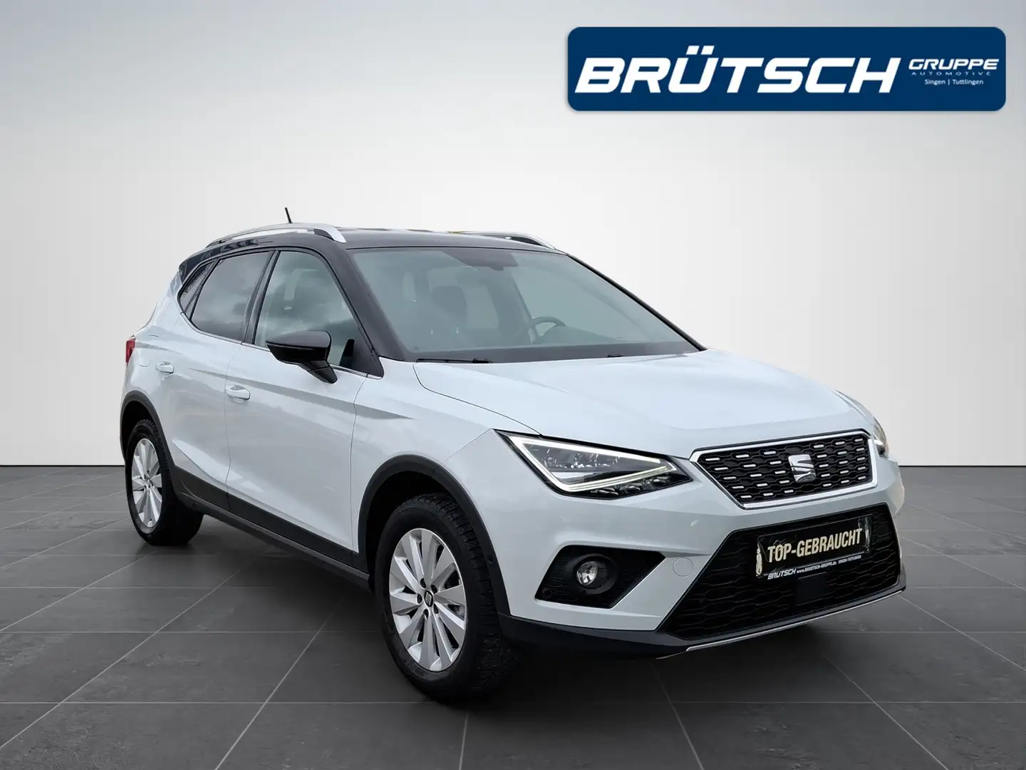 SEAT Arona 1.0 TSI Xcellence KLIMA / LED / NAVI / SITZHEIZUNG Bílá - 2