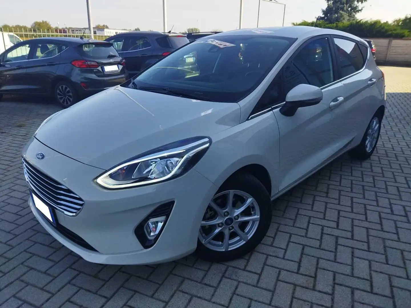Ford Fiesta 7ª serie 1.0 Ecoboost Hybrid 125 CV 5 porte Titani Bianco - 1