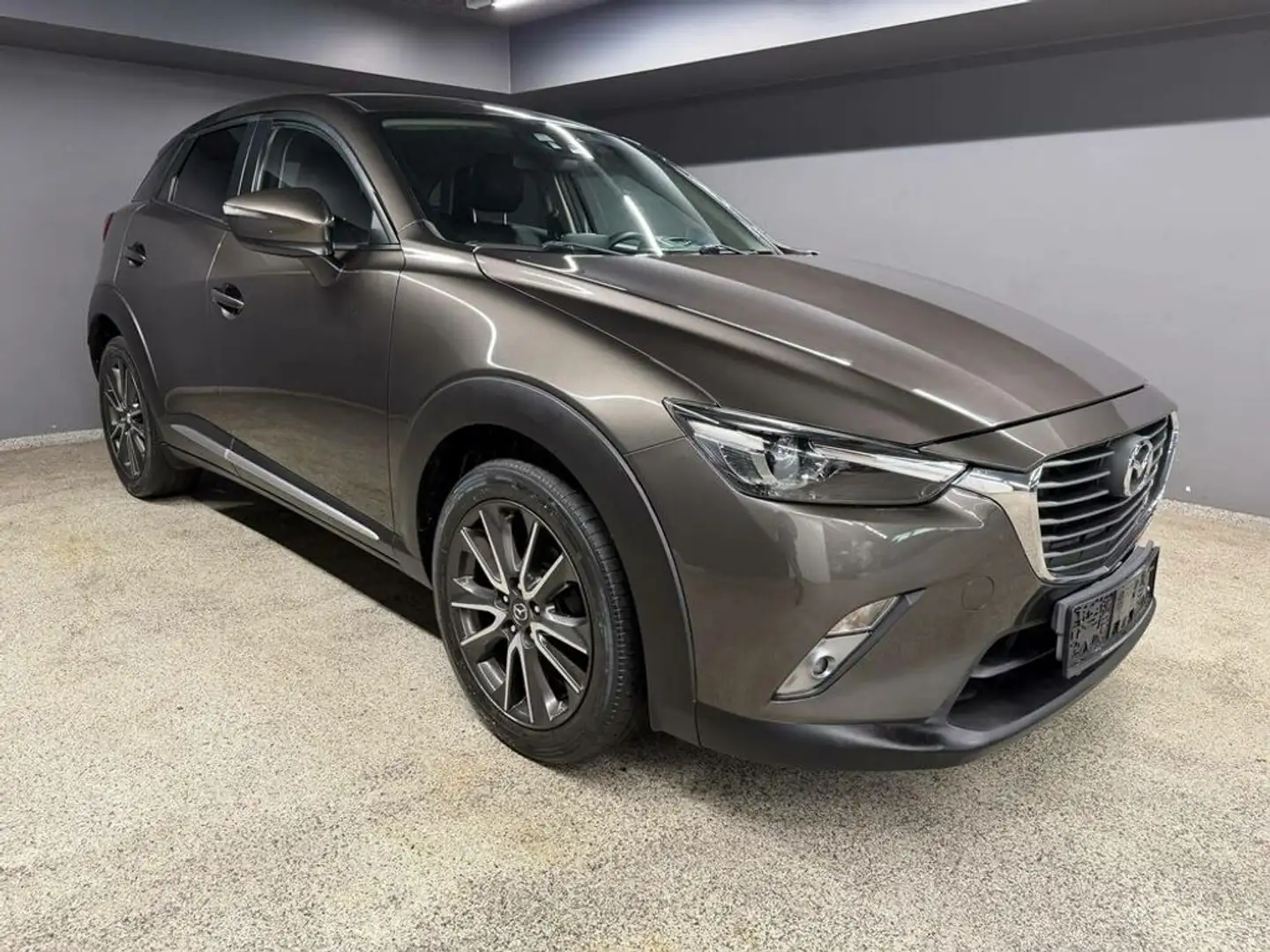 Mazda CX-3 REVOLUTION*AWD*LEDER*HUD*KEY*SHZ*LED*NAVI*RFK Braun - 2