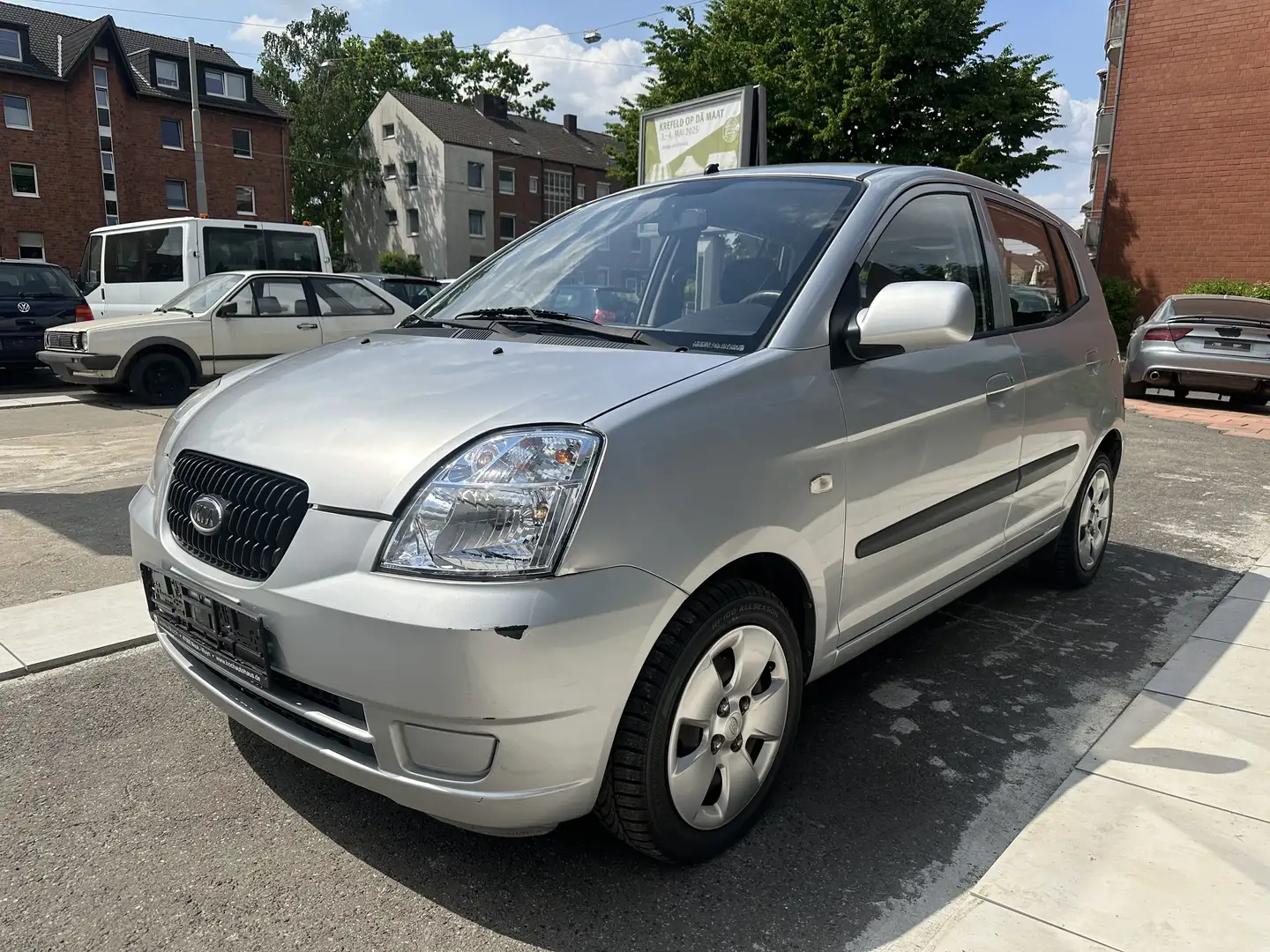 Kia Picanto 1.1 LX*KLIMA*TÜV NEU*REIFEN NEU*3.HAND* Silber - 1