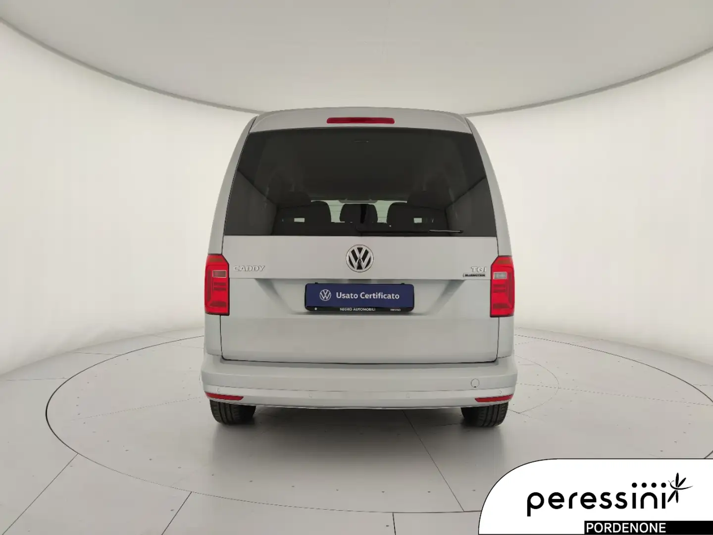 Volkswagen Caddy 1.4 TGI 110 CV PLUS DSG E6 Srebrny - 2